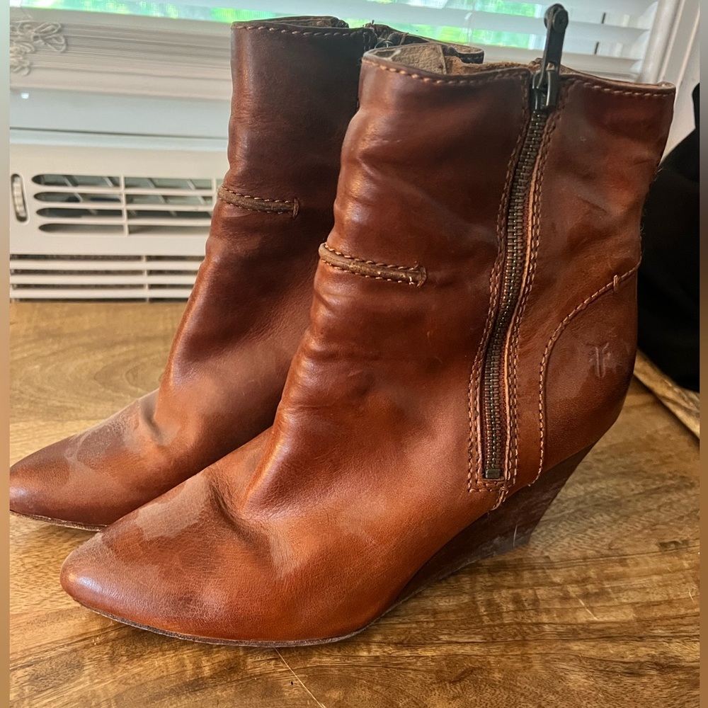 Frye ankle booties